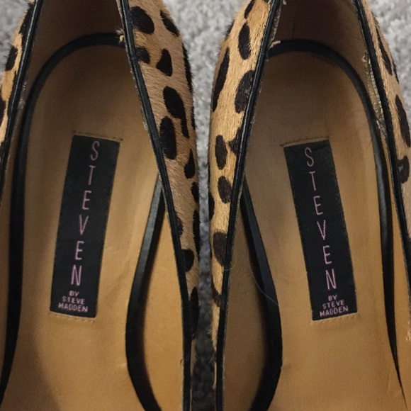 Steven by Steve Madden leopard high heels - Picture 5 of 9
